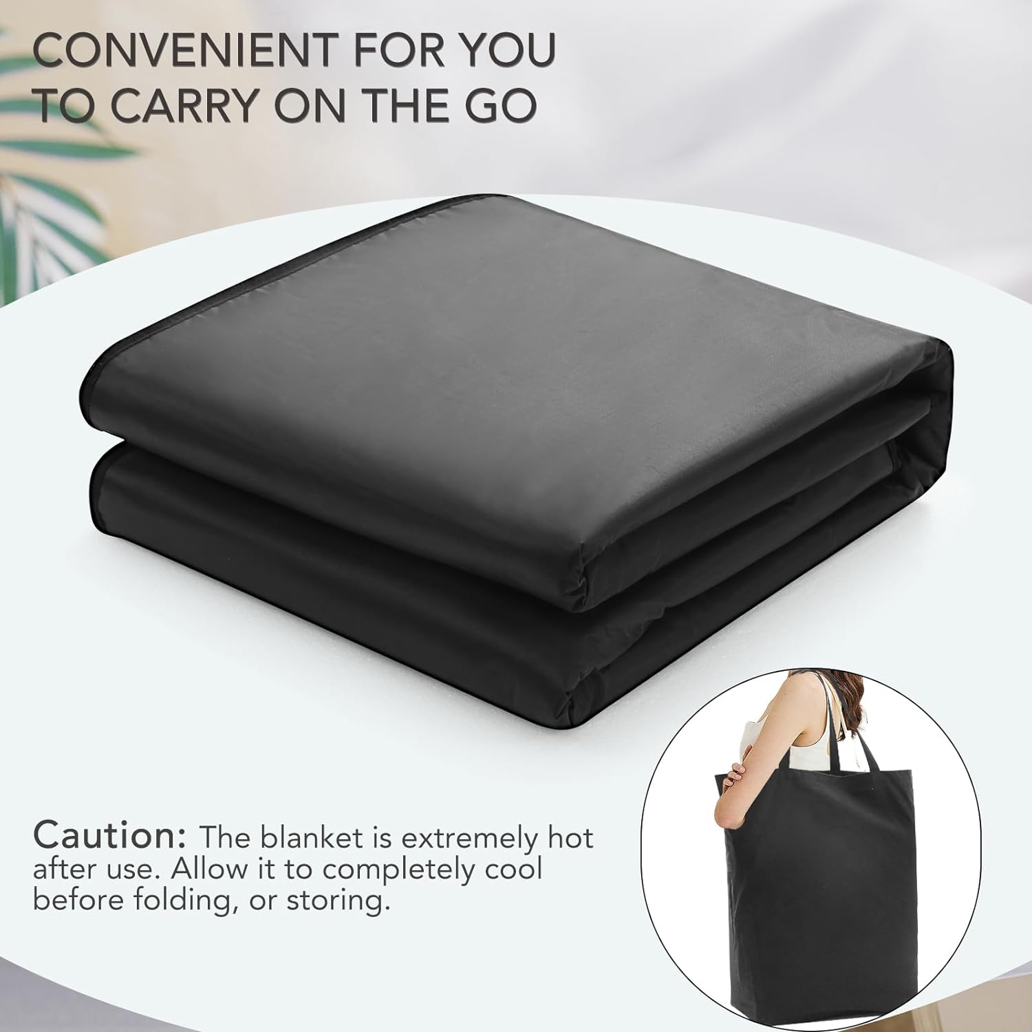 Careboda Infrared Sauna Blanket for Detoxification  Relaxation, Portable Far Infrared Sauna to Relax and Rejuvenate Your Body and Mind, Perfect for Home Sauna Therapy