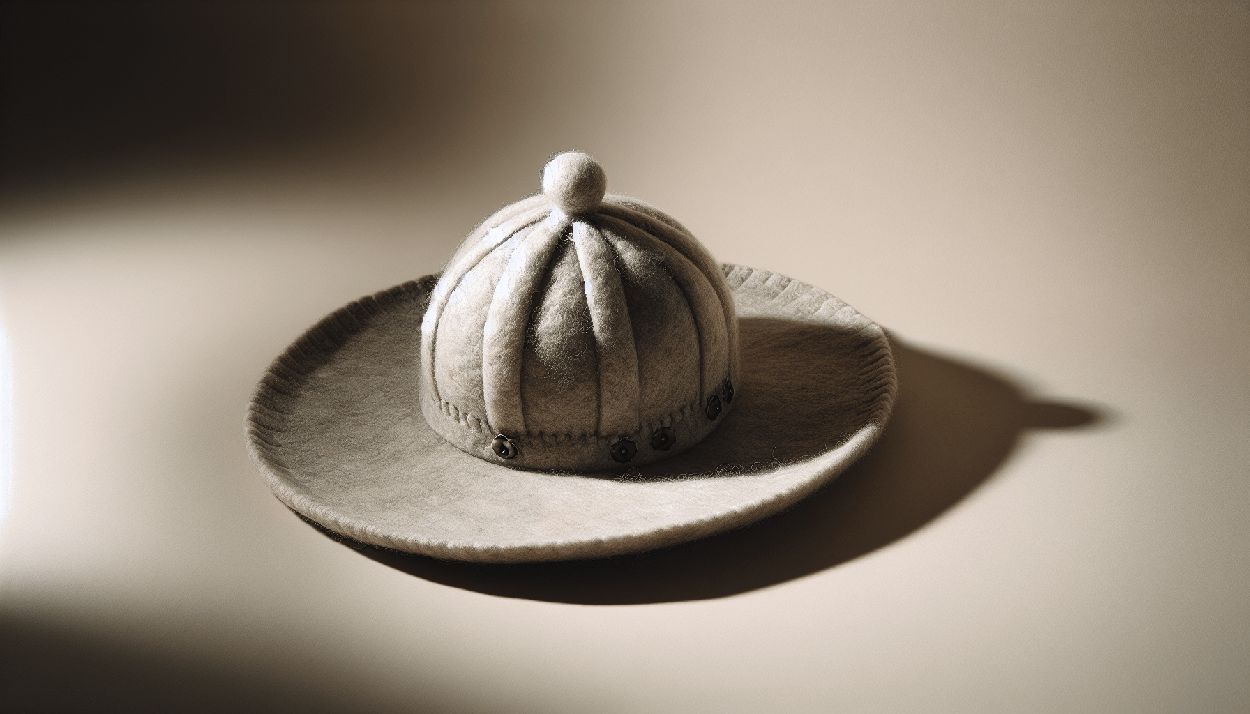 Traditional Sauna Hat - Ukrainian Artificial Felt Sauna Hats - The Main Russian Banya Accessories - Finnish Sauna Hat for Men and Women - Head Protection from Hot Steam - Ukrainian Cossack with Sabers