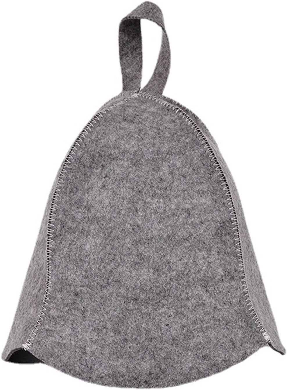 Anti Heat Sauna Hat Thicken Wool Felt Shower Cap Hair Turban Quickly Towel Drying Towel Hats Sauna Bathroom Accessories Sauna Hat