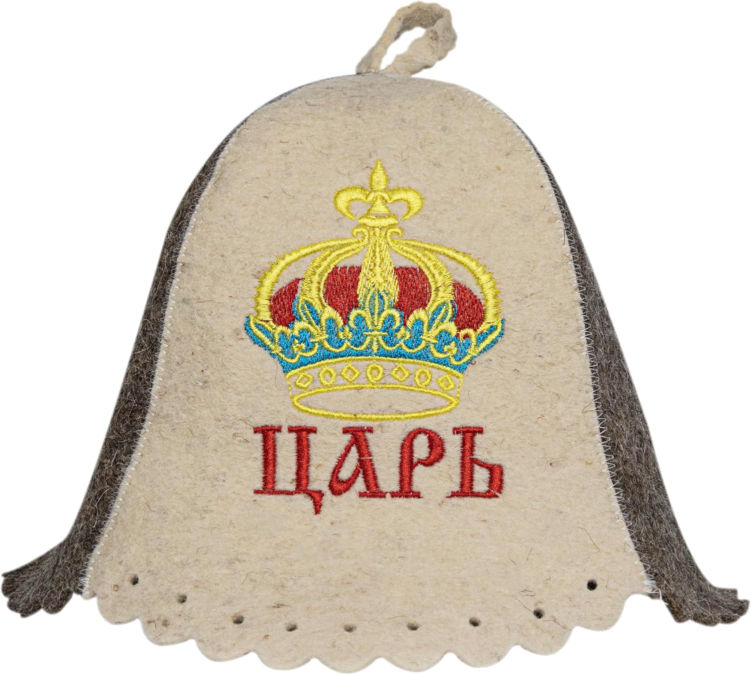 SHSH trade group Wool Sauna Hat Banya Hat for Men Embroidered Tsar - Finnish Felt Mens Sauna Hat Wool Sauna Cap for Men SHSH trade group Wool Sauna Hat Banya Hat for Men Embroidered Tsar - Finnish Felt Mens Sauna Hat Wool Sauna Cap for Men