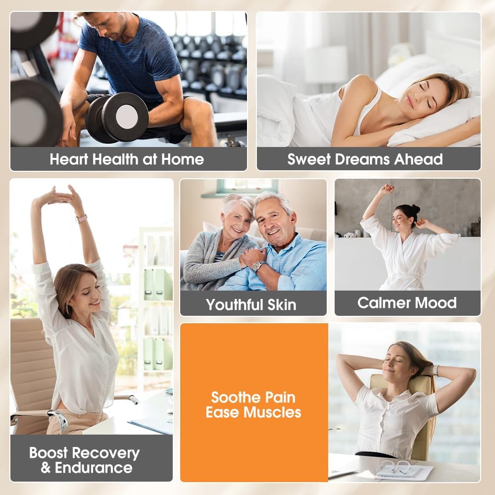 SAN HIMA Portable Sauna for Home - Personal Steam Sauna Box at Home Spa with 3L 1500W Steamer, 9 Levels Heat, 90 Minute Timer, Dimmable LED Light, Foldable Chair, Remote Control for Indoor Outdoor