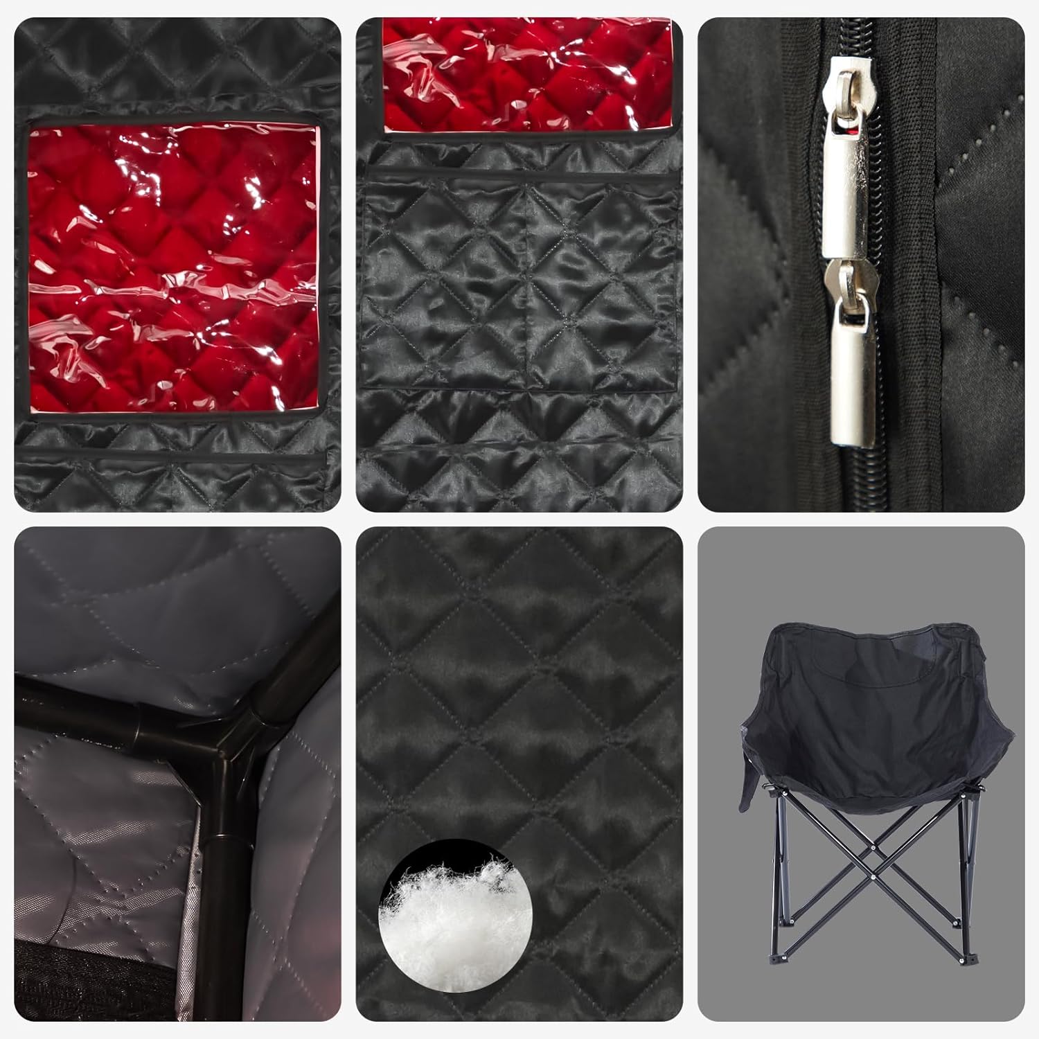 Infrared Red Light Therapy Sauna, Portable Steam and Infrared Sauna for Home, Full Body Sauna Tent for Relaxation, Large Infrared Sauna Box with 660nm Red Light, 3L1100W Sauna Steamer