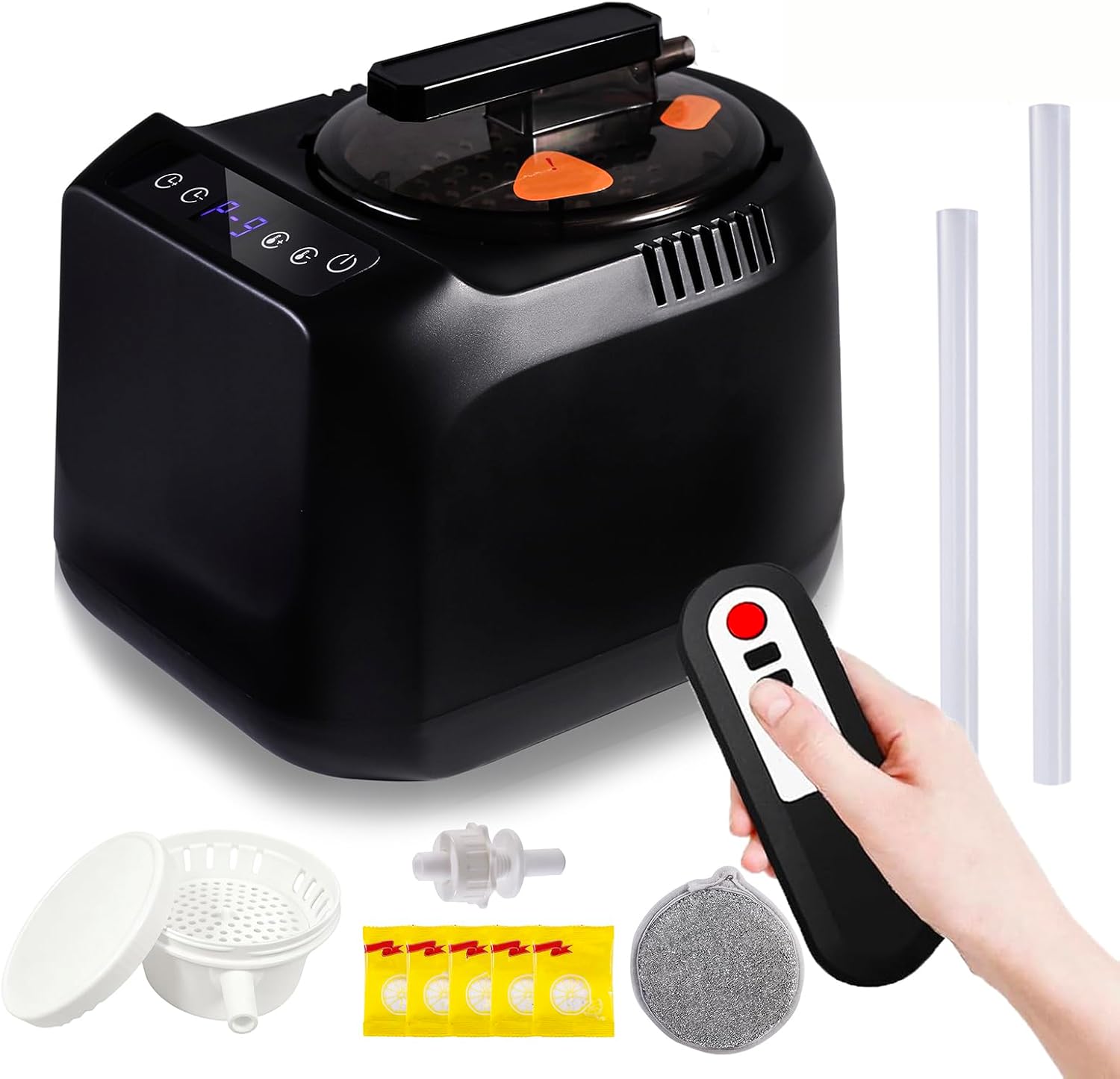 Portable Sauna Steamer Machine with Remote Control, 3L 1200W Upgrated Steam Generator for Sauna, 9 Levels, 120 MIN Timer, for Home Spa Sauna Accessories Portable Sauna Steamer Machine with Remote Control, 3L 1200W Upgrated Steam Generator for Sauna, 9 Levels, 120 MIN Timer, for Home Spa Sauna Accessories