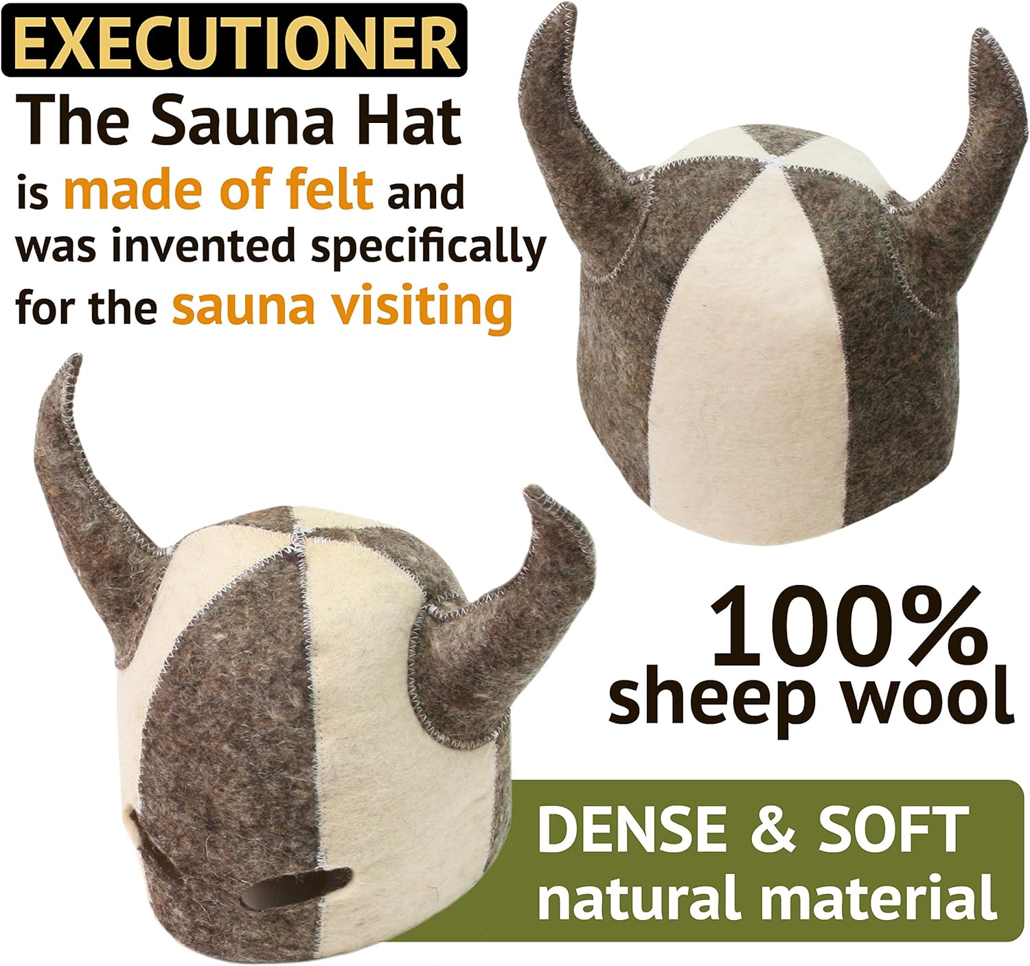 Wool Sauna Hat for Men and Women Review