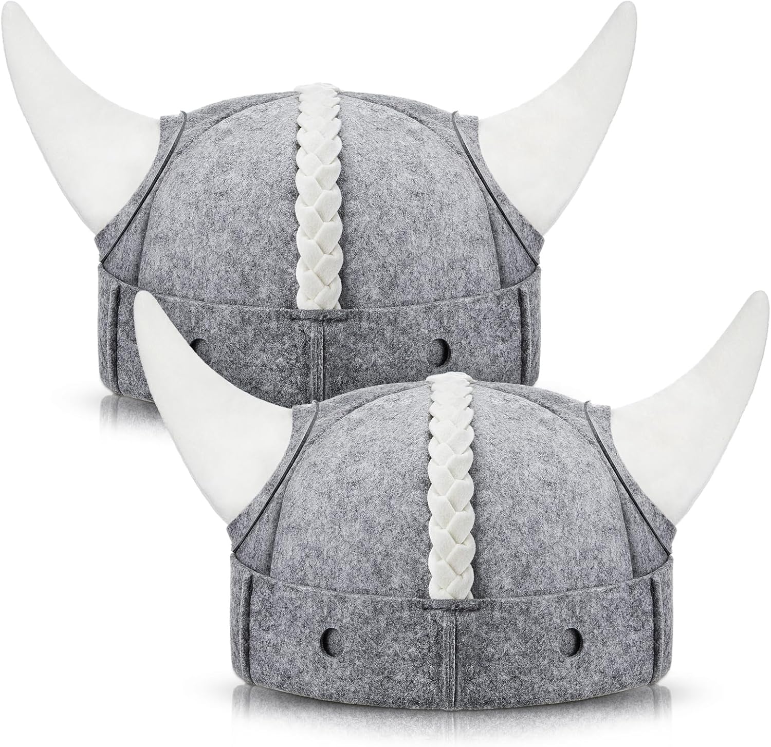 2 Pcs Sauna Hat Viking Horns Wool Cap Review