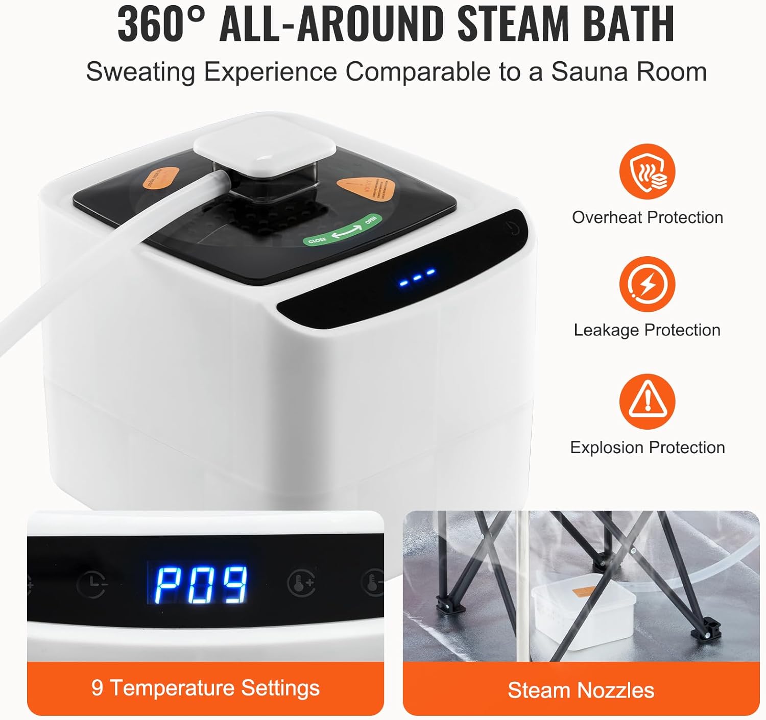 VEVOR Portable Steam Sauna Tent review